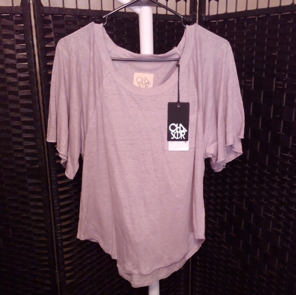 Chaser Tops - Chaser Lavender Short Sleeve Tee